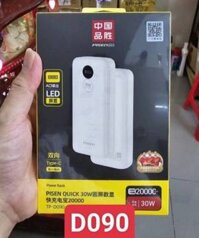 PIN DỰ PHÒNG PISEN 20000mah D090