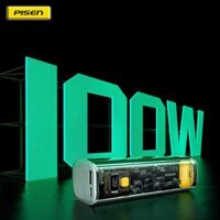 Pin Dự Phòng Pisen PRO Robo PowerLap 100W Transparent