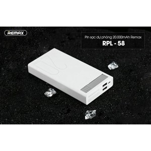 Pin dự phòng Remax RPL-58 20000mAh