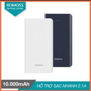 Pin sạc dự phòng Romoss polymos 10 - 10.000mAh