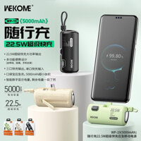 Pin Dự Phòng Sạc Nhanh 22.5W Wekome WP-19 5.000mAh và Pin Dự Phòng Remax RPP-222 10.000mah
