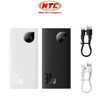 Pin dự phòng sạc nhanh Baseus Adaman2 Digital PPADM2 10000mAh an toàn đi máy bay - hỗ trợ QC 22.5W và PD 30W (2 màu)