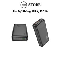 Pin dự phòng sạc nhanh Hoco J87A/J201A 20000mAh hỗ trợ QC 3.0 18W và PD 20W - tích hợp 3 cổng sạc ra