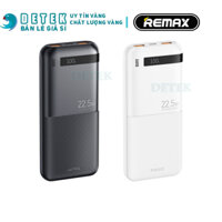 Pin Dự Phòng Sạc Nhanh REMAX RPP-71 10000mAh 2 Cổng USB 1 Cổng Type C QC3.0 PD Max 22.5W Hiển Thị % Pin