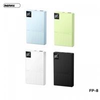 Pin dự phòng sạc nhanh siêu mỏng Remax FP-8 22,5W 10000mAh Màn hình kỹ thuật số thông minh