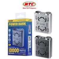 Pin dự phòng sạc nhanh siêu nhỏ 10000mah Remax RPP-97 sạc iTáo 15 vỏ hợp kim - USB QC 22.5W typeC PD 20W (2 màu)