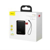 Pin dự phòng tích hợp sạc nhanh không dây Baseus Mini S Bracket Power Bank 10,000mAh (10W Wireless, 18W PD/ Quick Charge