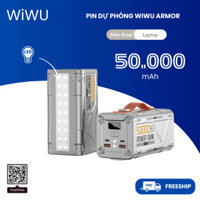 Pin dự phòng Wiwu Armor Power Bank Wi-P029 50000mAh (2C2A 185Wh)
