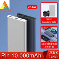 Pin dự phòng XM 10000mAh 22.5W PB100DZM / gen3 PLM13ZM bản sạc nhanh