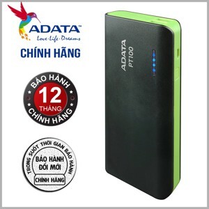 Pin dự trữ điện thoại Adata PT100 - 10000mAh