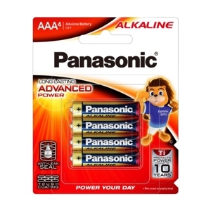 Pin đũa AAA Alkaline PANASONIC LR03T/4B