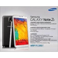 Pin dùng cho điện thoại Samsung Galaxy Note 3 (1sim&2sim) - Chính Hãng