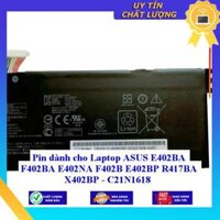 Pin dùng cho Laptop ASUS E402BA F402BA E402NA F402B E402BP R417BA X402BP - C21N1618 - Hàng Nhập Khẩu New Seal