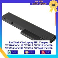 Pin dùng cho Laptop HP Compaq NC6100 NC6110 NC6115 NC6120 NC6200 NC6220 NC6230 NC6320 NC6400 NX5100 NX6100 NC6105 NX6 - Hàng Nhập Khẩu  MIBAT305