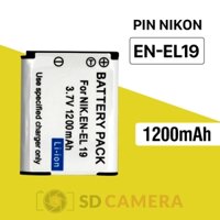 Pin EN-EL19 cho Nikon Coolpix S32 Coolpix S33 Coolpix S100... Pin EN EL19 dung lượng cao