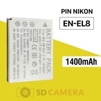Pin EN-EL8 cho Nikon Coolpix P1 P2 S1 S2  S3 S50 S51 S51c.... Pin EN EL8 dung lượng cao