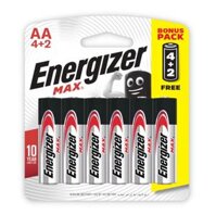 Pin Energizer Max AA E91 BP4+2