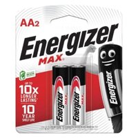 Pin Energizer Max E91 Bp2 AA 1,5V chính hãng