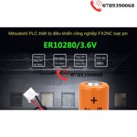 Pin Er10280 Pin 3.6V PLC Pin Lithium Có Phích Cắm Thông Dụng Mitsubishi FX2NC-32BL Er10/28