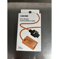 Pin giả ZGCINE DMW-BLK22 có đầu nối D-Tap Cáp nguồn dài 60cm D-Tap sang DMW-BLK22 Thay thế pin giả cho Panasonic Lumix DC-G9 II / DC-S5 / DC-S5 II / DC-S5 IIX / GH5