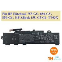 Pin HP Elitebook 755-G5 , 850-G5 , 850-G6 / HP ZBook 15U G5 G6  TT03XL TT03 755g5 850g5 850g6