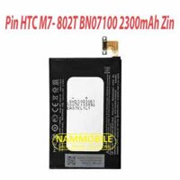 Pin HTC One M7 DUAL BN07100 2300mAh Zin chính hãng + Tặng Keo Dán Pin + FreeShip