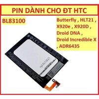 Pin HTC Butterfly/X920/X920d/X920e/HTL21/DROID DNA bảo hành 6 tháng