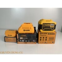 Pin  HUKAN 21V -6A 15 SEO MUA TẶNG XẠC /TẶNG CHUYỂN XẠC ĐIỆN THOẠI GIÁ TỐT CHUYÊN DỤNG CỤ