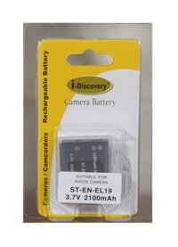 Pin i-Discovery EN-EL19 Cho Nikon Coolpix S3100, S3300, S4100, S4300