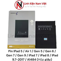 Pin IPad 5 / Air 1 / Gen 5 / Gen 6 / Gen 7 / Gen 9 / iPad 7 / iPad 8 / IPad 9.7-2017 / A1484 (Hộp giấy)