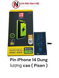 Pin iPhone 14 (Pisen) hộp vàng