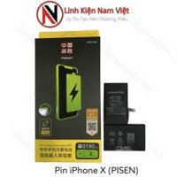 Pin iPhone X (Pisen) hộp vàng