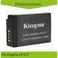 Pin Kingma cho Canon LP-E17 + Hộp đựng Pin, Thẻ nhớ