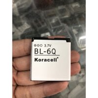 Pin Koracell Nokia 6700/6700c bl6q chất lượng cao  BL-6Q pin nhập mới dung lượng pin 860 mAh bl 6q