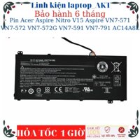 Pin Laptop Acer Aspire Nitro V15 Aspire VN7-571 VN7-572 VN7-572G VN7-591 VN7-791 AC14A8L
