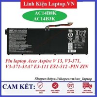 ⚡Pin laptop Acer Aspire V 13, V3-371, V3-371-33A7 E3-111 ES1-512 AC14B8K AC14B3K
