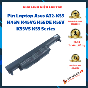 Pin Laptop Asus A32-K55