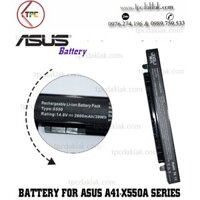 Pin Laptop Asus A41-X550 A41-X550A, P550L, A550L, F550LA, F552E, K450L, K550L, P450L, R409L, R510L, X450L, X550CL