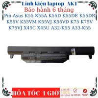 Pin Laptop asus K55 K55A K55D K55DE K55DR K55V K55VM K55VJ K55VD K75 K75V K75VJ X45C X45U A32-K55 A33-K55