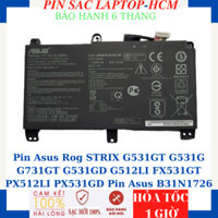Pin laptop Asus Rog STRIX G531GT G531G G731GT G531GD G512LI FX531GT PX512LI PX531GD Pin Asus B31N1726 cáp ngang
