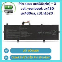 Pin Laptop Asus Ux430 Ux430uq Ux430u C31n1620 Zin Mới 100% Bảo Hành 6 Tháng
