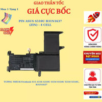 Pin Laptop ASUS VIVOBOOK S510 X510 A510 S15 B31N1637Zin Cao Cấp Bảo Hành 6 Tháng