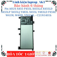 Pin Laptop ASUS X455 F455L X455LA X455LAB X455LD X455LF X455LJ Y483L X455L Y483LD F454L W419L W409L VM410L - C21N1401