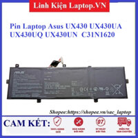 Pin Laptop Asus Zenbook UX430 UX430UA UX430UQ UX430UN C31N1620 UX430UNR Mới 100%