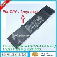 Pin Laptop Asus Zenbook UX410UA UX410UQ UX310 UX310UA UX310UQ B31N1535 48Wh - HÀNG NHẬP KHẨU