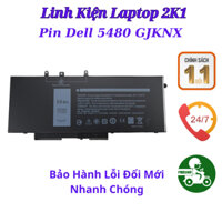 PIN LAPTOP DELL 5480 GJKNX DÀI 68WH Latitude 5480 5490 5491 5580 5590 5591 Precision 15 3520 3530