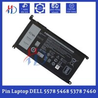 Pin Laptop DELL 5578 5468 5378 7460 - Pin Zin - WDXOR - Hàng Chính Hãng