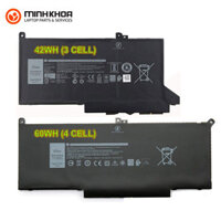 Pin laptop Dell E7480 E7280 E7290 E7390 Zin (DJ1J0 /42Wh) (F3YGT /60Wh)