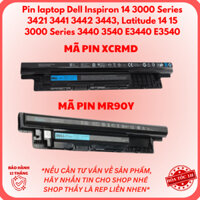 Pin Laptop Dell Inspiron 14 3000 Series 3421 3441 3442 3443, Latitude 14 15 3000 Series 3440 3540 E3440 E3540