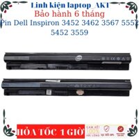 Pin Laptop Dell Inspiron  3452 3462 3567 5552 5452 3559- Dell M5Y1K-40Wh